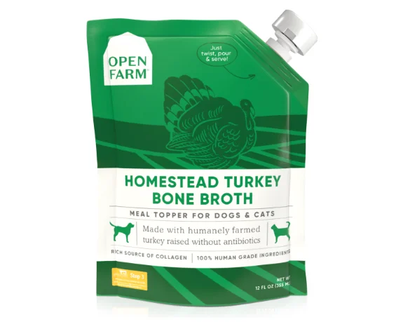 - Dog toy recommendationsOpen Farm Dog/Cat Bone Broth Topper