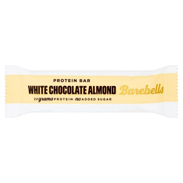 - Degradable pet feces bagBarebells White Chocolate Almond Protein Bar    55g