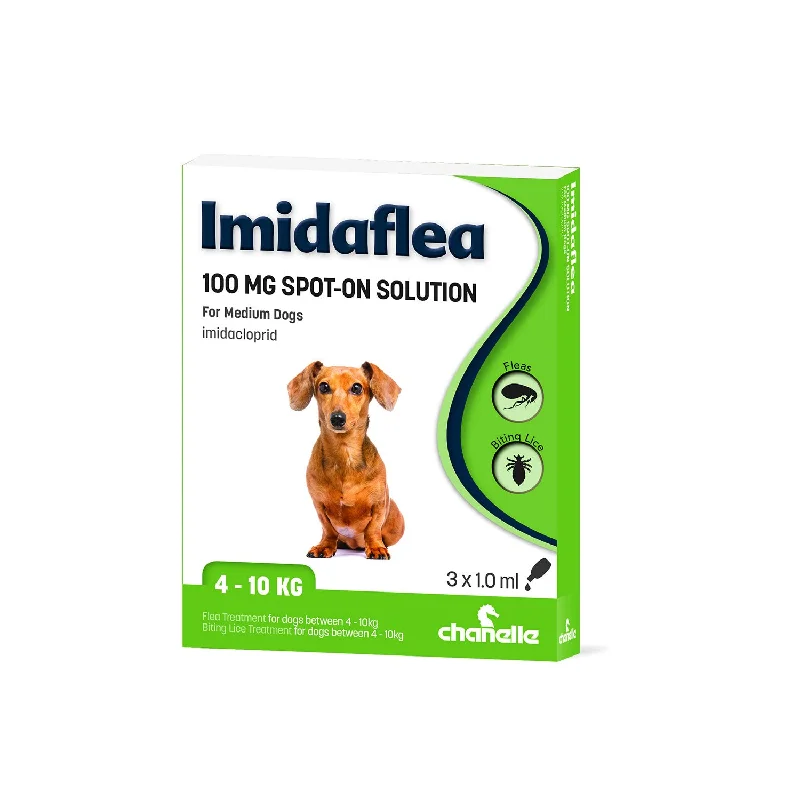 - Dog heart rate monitoring collarChanelle Imidaflea 100mg Spot-On for Medium Dogs 4-10kg - 3 Pipettes