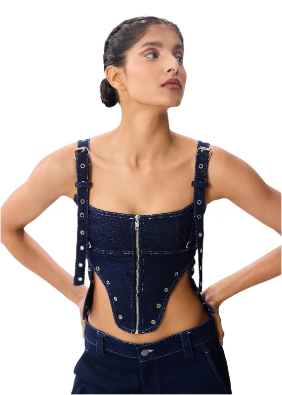 - Air box TSA certified check-inBuckle Up Corset Top