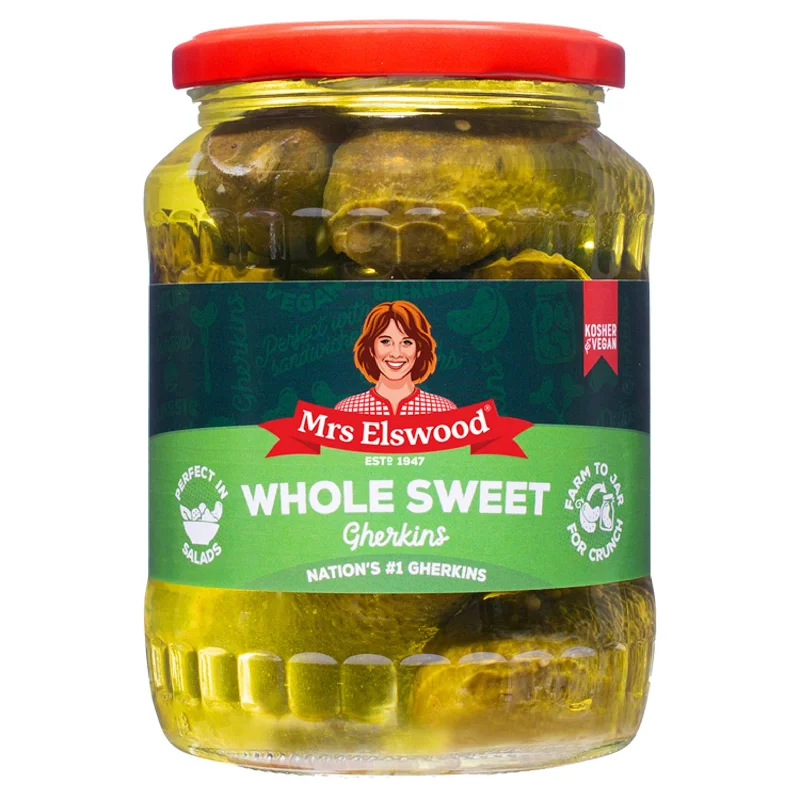 ---Mrs Elswood Whole Sweet Cucumber 670g