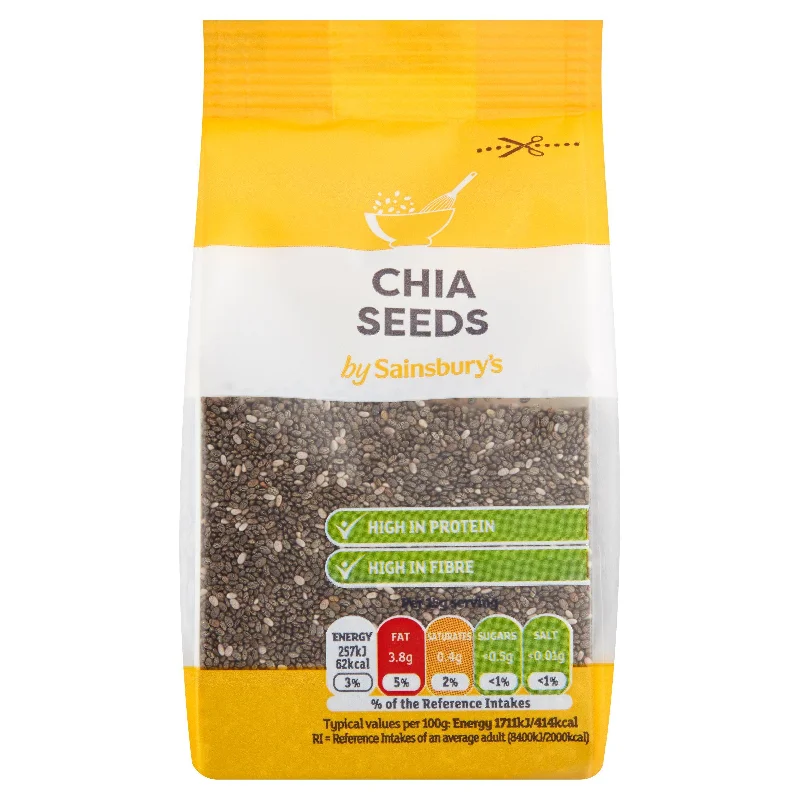 - Organic cotton dog bibsSainsbury's Chia Seeds 150g