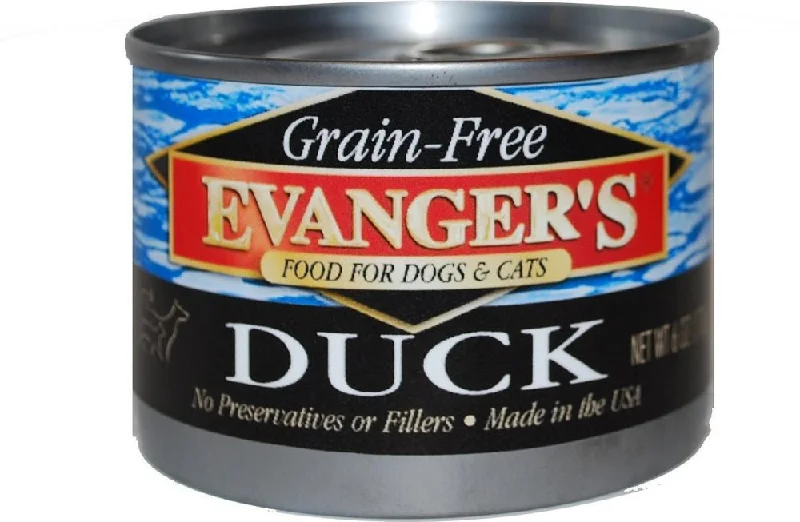    - Cat food for pregnant and nursing cats  Evangers Grain Free Duck  Canned Dog and Cat Food