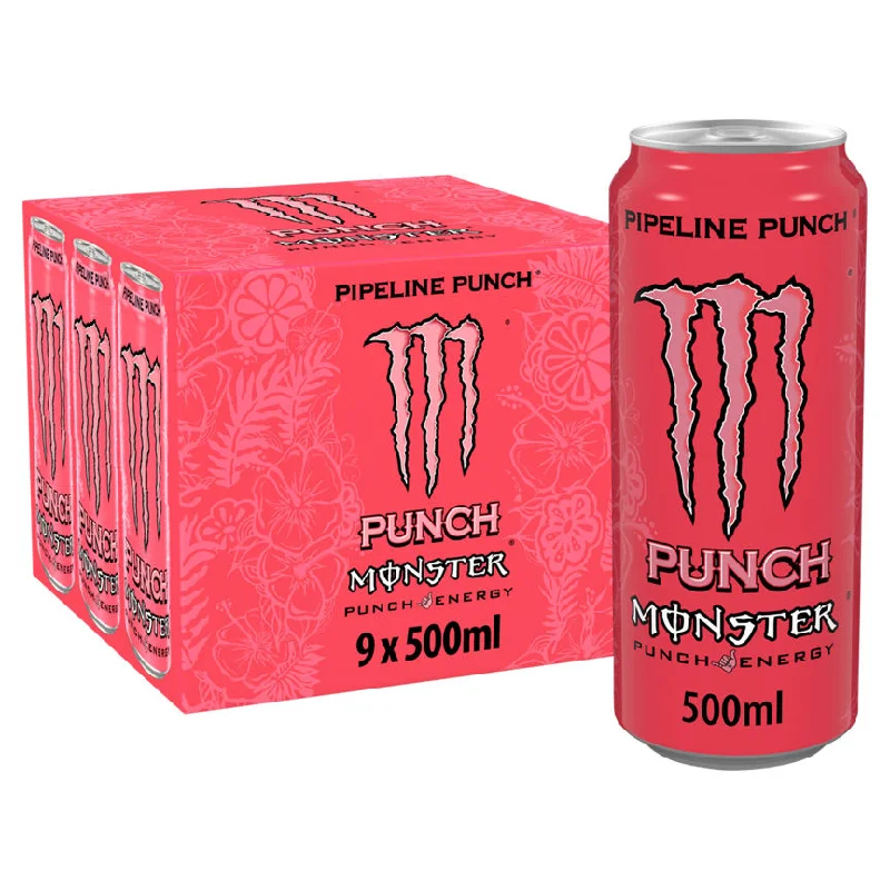 ---Monster Energy Drink Pipeline Punch 9 x 500ml