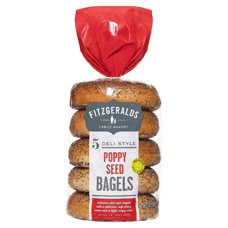 - Dog disposable foam shower gelFitzgeralds Family Bakery Deli Style Poppy Seed Bagels x5 425g