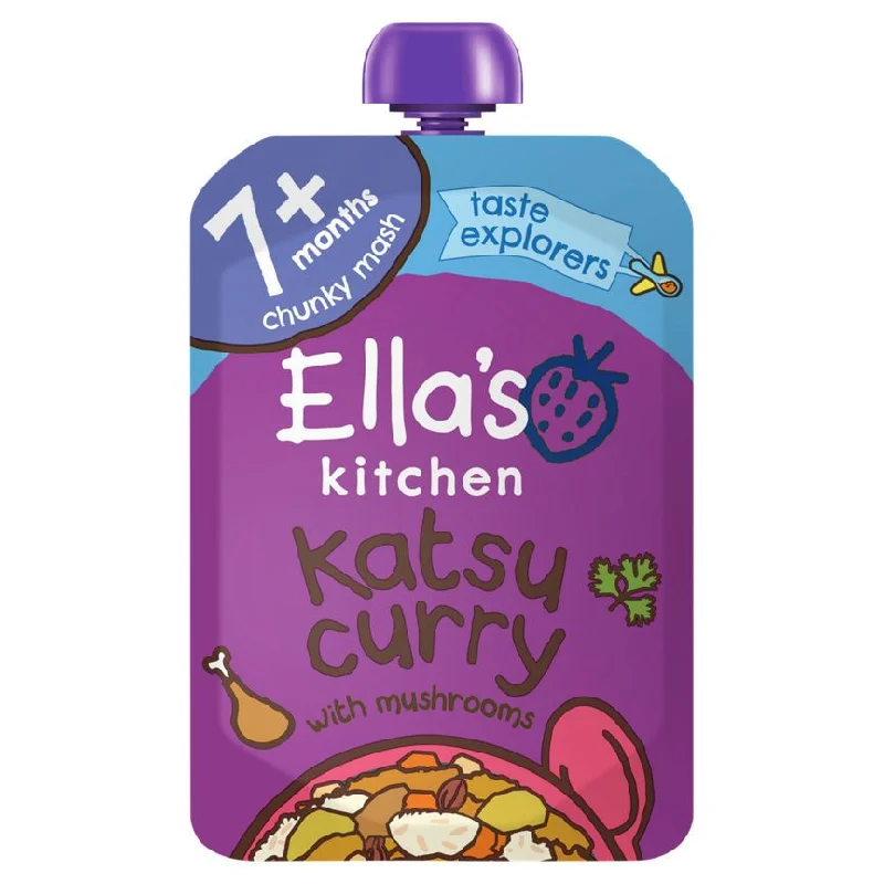 Pet ProductsElla's Kitchen Organic Katsu Curry Baby Food Pouch 7+ Months