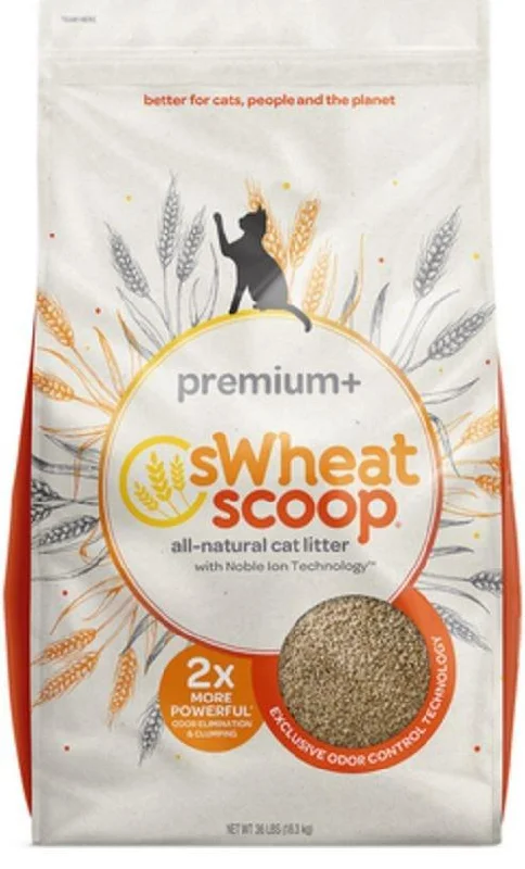 with the functions of decontamination, deodorization, and nourishment.sWheat Scoop Premium + Natural Cat Litter (25-lb)