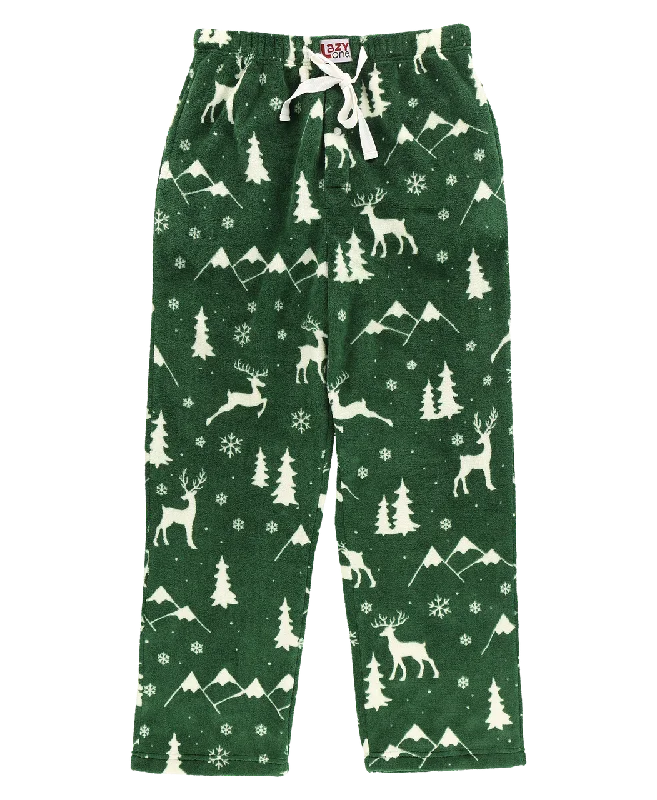 - Remote interactive pet feederReindeer Men's Fleece Pj Pants