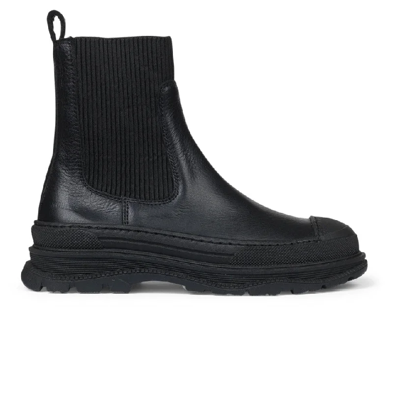 - Winter dog thick down jacketANGULUS Black Chelsea Track Sole Boots