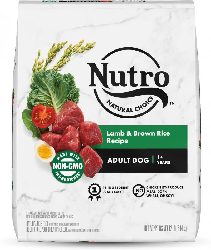 -Grain-free dog food recommendationNutro Natural Choice Adult Lamb & Brown Rice Recipe Dry Dog Food