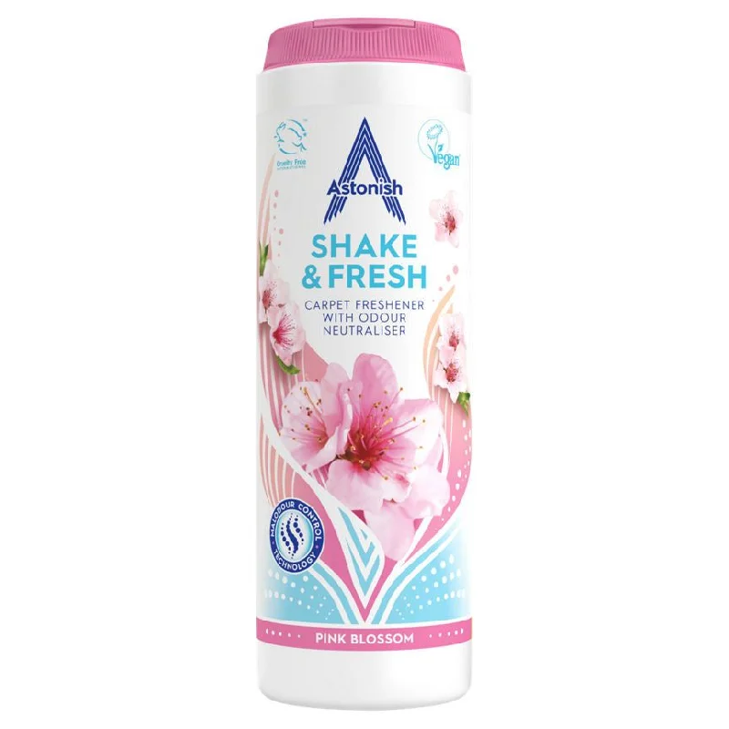 - Winter warm clothes for short-haired dogsAstonish Shake & Fresh Carpet Freshener Pink Blossom 400g