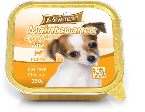 - ProNevus dog food palatabilityPrince Pate Foil Puppy Chicken, 150g