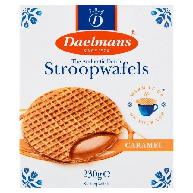 - Teething and chewing toys for puppiesDaelmans Stroopwafels Cube box   230g