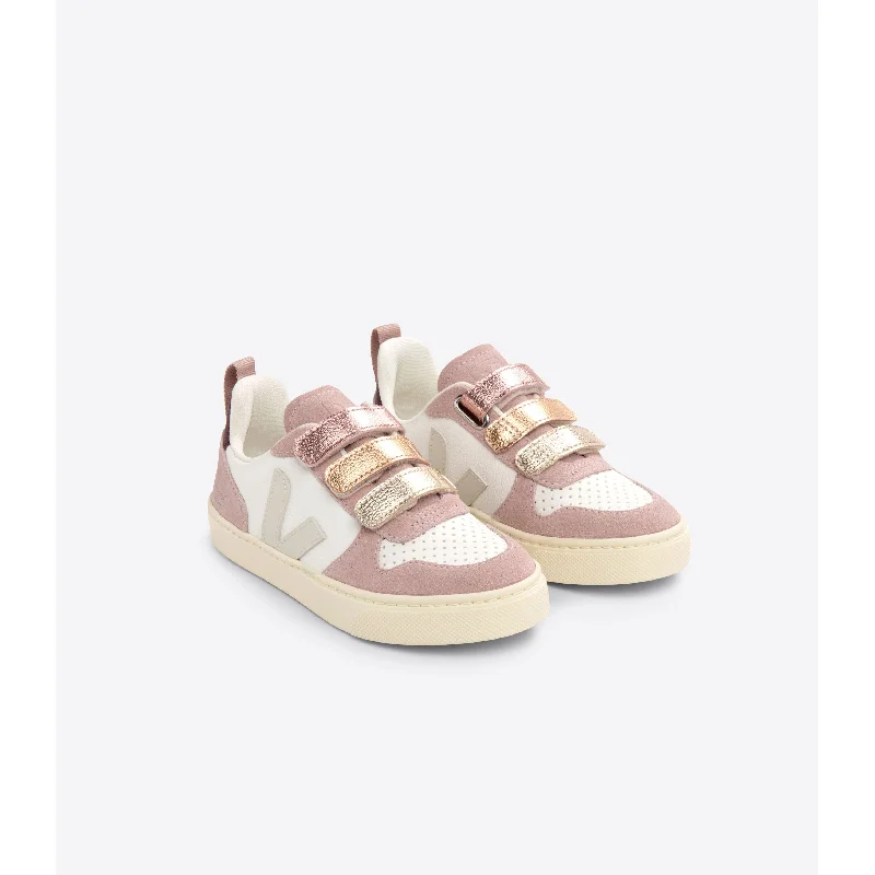 ---Veja Bonpoint Multico/Babe Small V10 Leat Sneakers