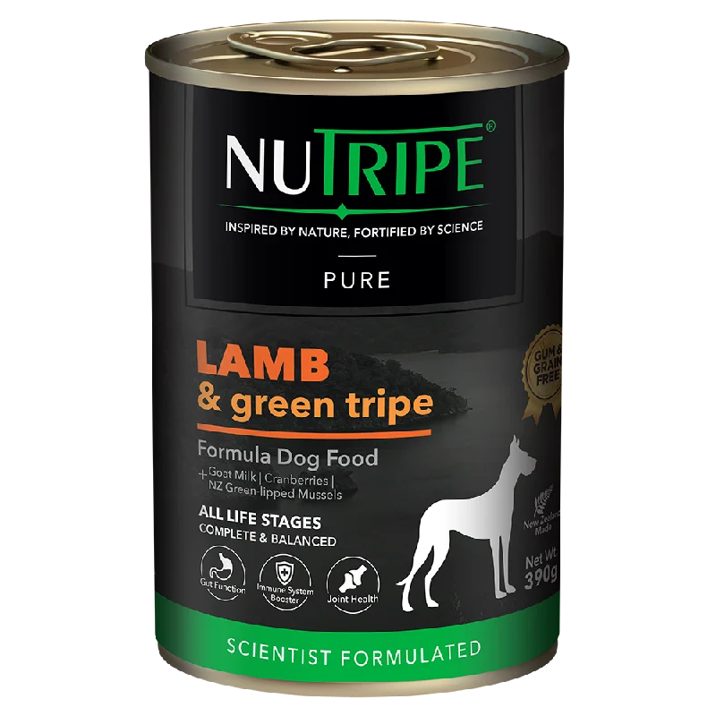 - Parrot climbing and standing wooden frameNutripe Dog Gum & Grain Free Pure Lamb & Green Tripe 390g