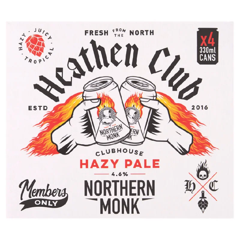  -Splash-proof food bowl AND Anti-choking slow food bowlNorthern Monk Heathen Club Clubhouse Hazy Pale 4 x 330ml