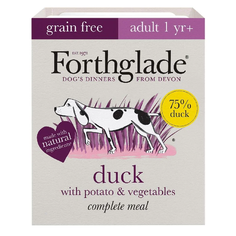 - Food for picky dogsForthglade Complete Adult Duck, Potato & Veg Grain Free 395g