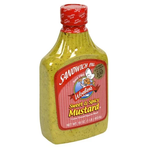 - Air box TSA certified check-inWoeber Mustard Sandwich Pal Sweet & Spicy 16 Oz - Pack Of 6