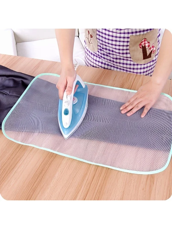 - Automatic temperature adjustment cat bed1pc Heat Resistant Protective Ironing Cloth Mesh, Ironing Mat, Ironing Board, Protective Net