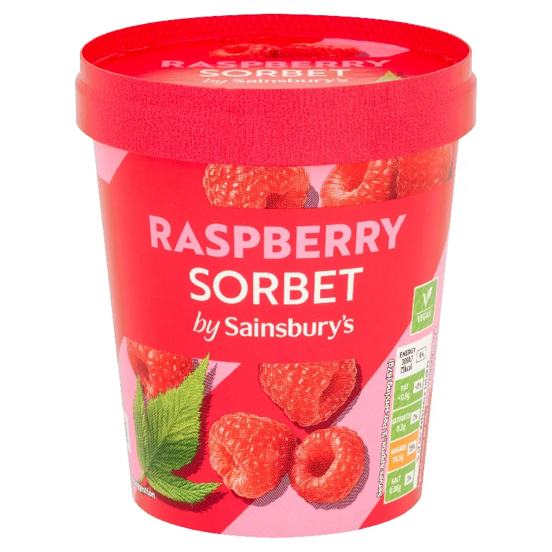 - Foldable and portable cat bagSainsbury's Sorbet Raspberry 500ml