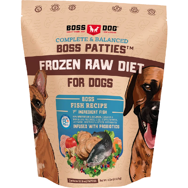 - ​​Pet toys under 10 yuanBoss Dog™ Raw Frozen Boss Patties™ Boss Nuggs™ Fish Recipe