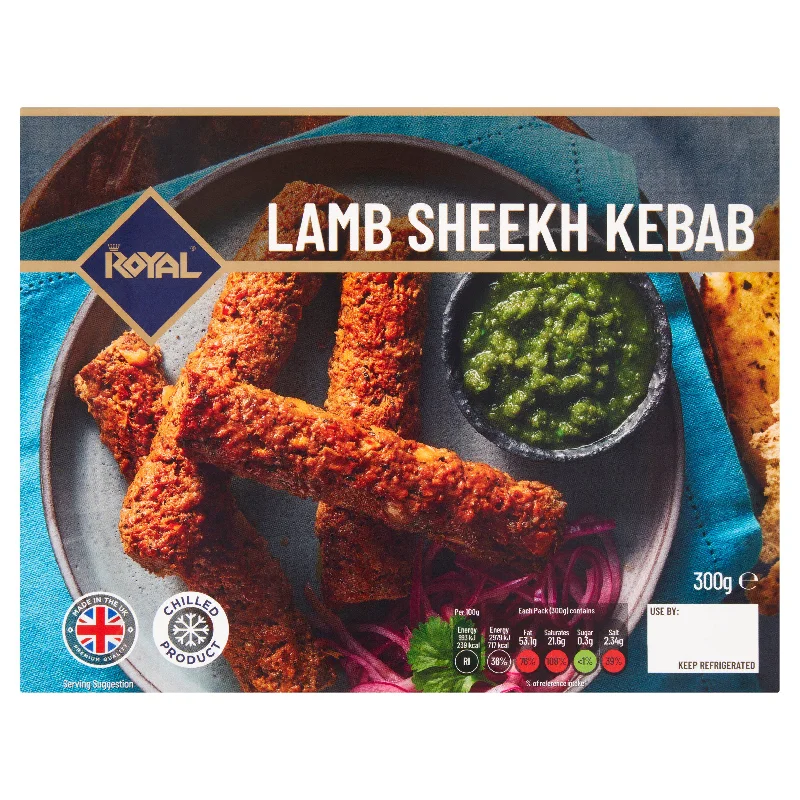 - ​​Christmas pet Christmas clothingRoyal Lamb Sheekh Kebab 300g