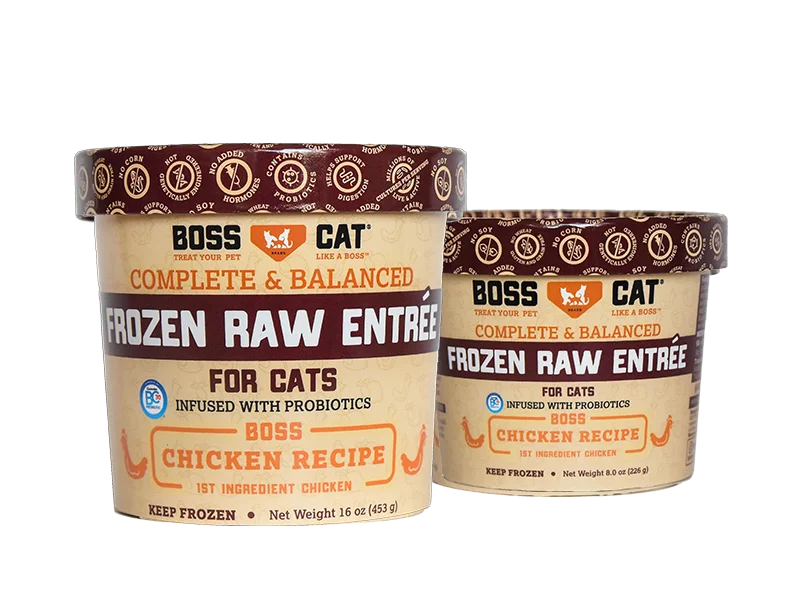 - Pet diabetes prescription foodBoss Cat® Complete and Balanced Raw Entrée Deli Cups Chicken Entree