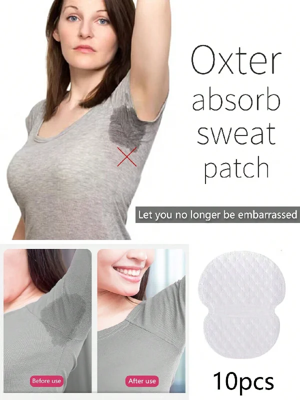 - Air box TSA certified check-in10pcs White Underarm Sweat Absorbing Pads, Prevent Embarrassing Sweat Stains And Keep Clothes Clean