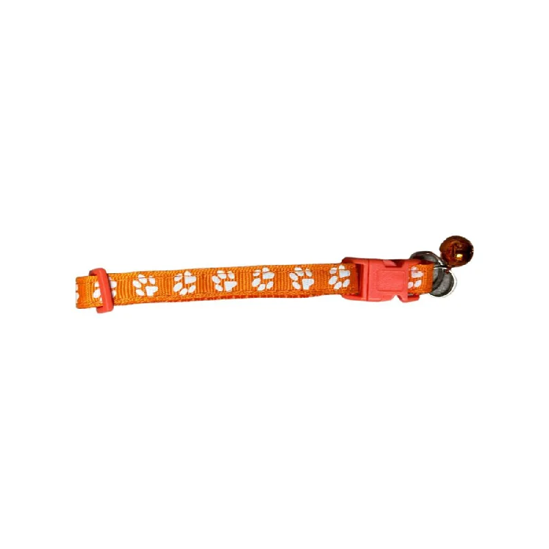 - Pet smart GPS locatorDog Collar Paw Print Orange