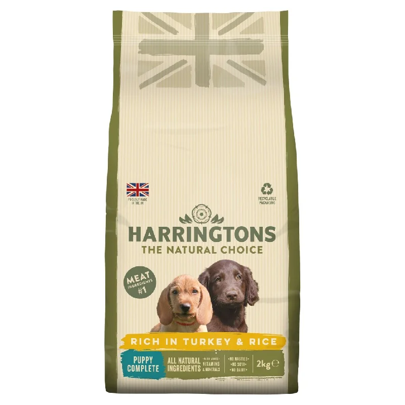  -Fish-containing dog foodHarringtons Complete Puppy Turkey & Rice Dry Dog Food 2kg