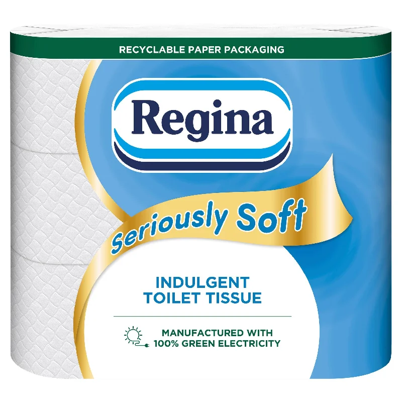 Pet ProductsRegina Seriously Soft Indulgent Toilet Tissue Rolls x9