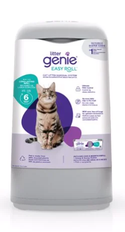 remove dead hair and dandruff, and promote pet skin health.LITTER GENIE - EASY ROLL PAIL