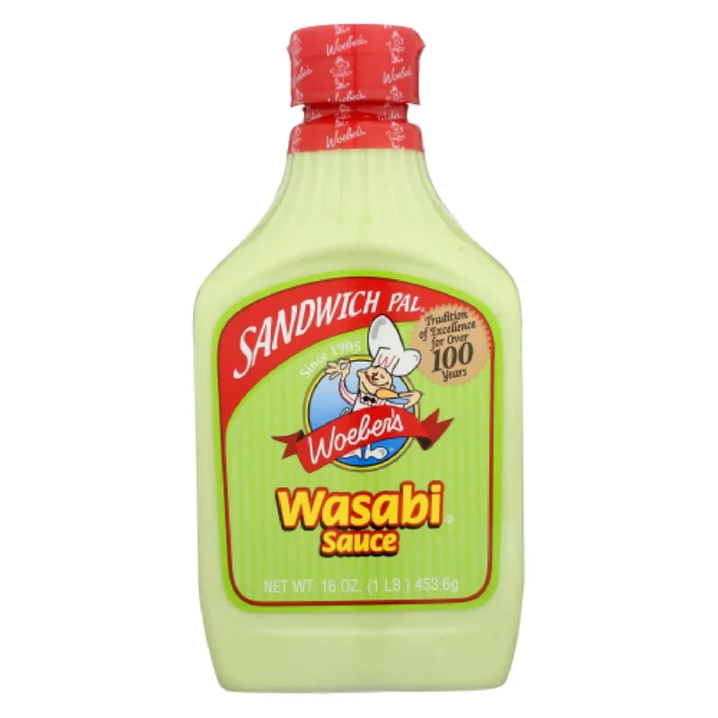 - Natural latex pet mattressWoeber Sauce Sandwich Pal Wasabi 16 Oz - Pack Of 6