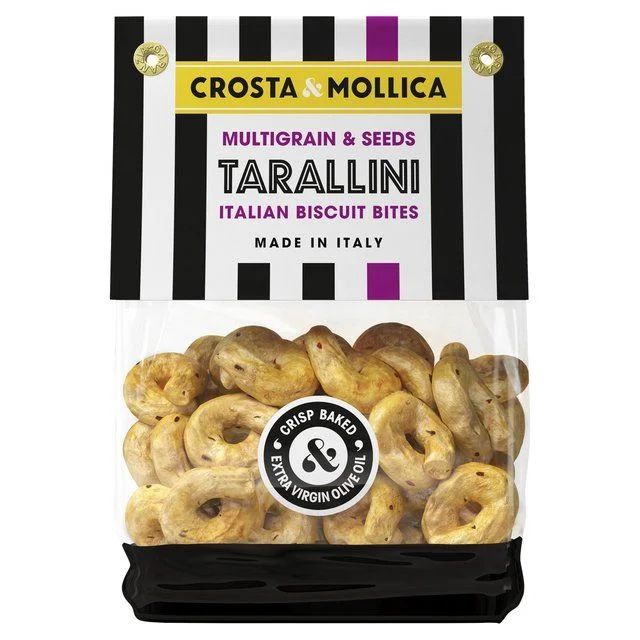 - Parrot climbing and standing wooden frameCrosta & Mollica Multigrain & Seeds Tarallini   170g