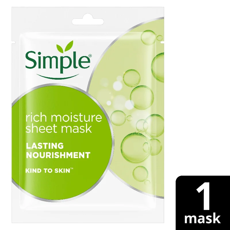 - Pet vitamin complex nutrition tabletsSimple Kind to Skin Sheet Mask Rich Moisture 1 x 21 ml