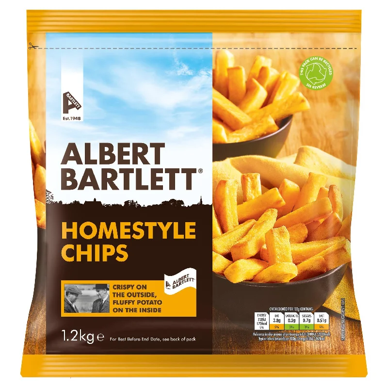 - Teething and chewing toys for puppiesAlbert Bartlett Rooster Homestyle Chips 1.2kg