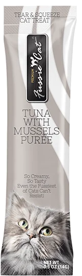  -Non-contact cat thermometerFussie Cat Tuna with Mussels Purée (.5 Oz, Single)