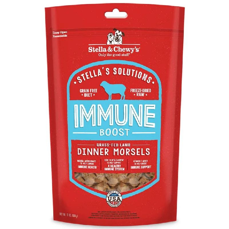 - Cat stress soothing sprayStella & Chewy's Stella's Solutions for Dogs - Immune Support Grass-Fed Lamb Freeze-Dried Dinner Morsels