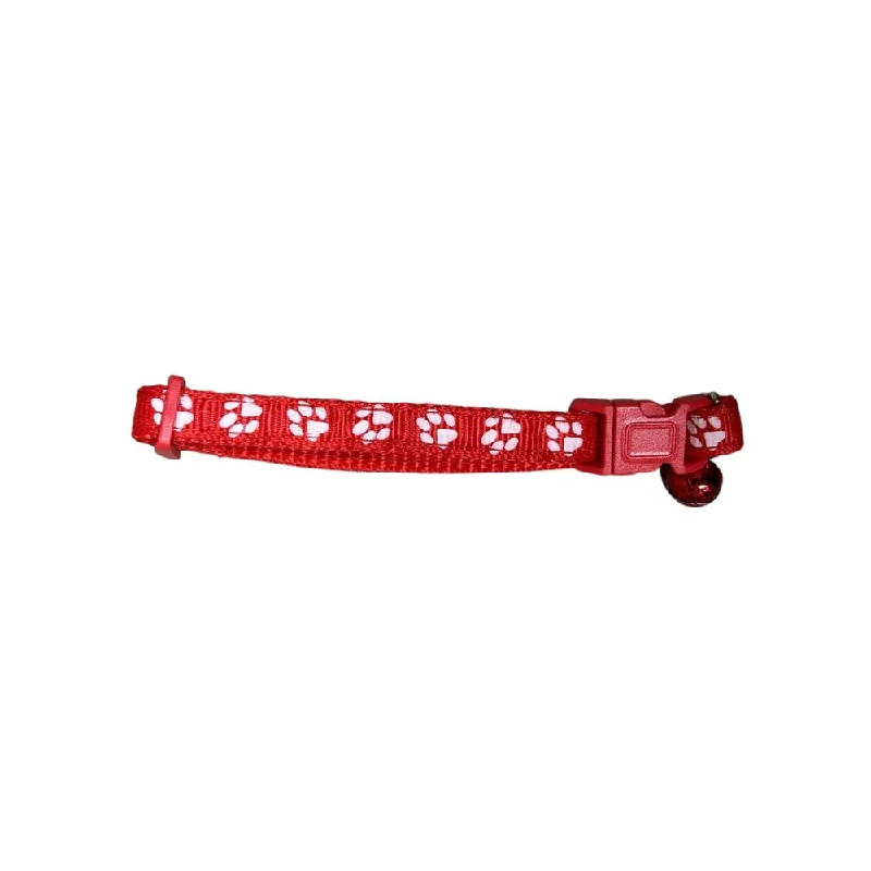 - Pet vitamin complex nutrition tabletsDog Collar Paw Print Red