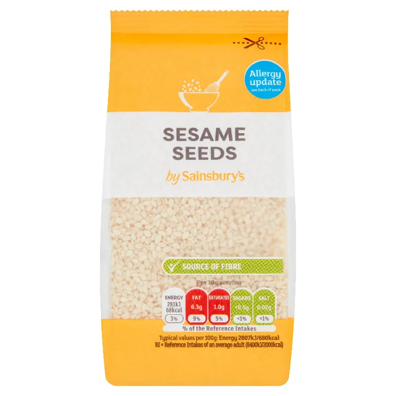 - Car dog seat beltSainsbury's Sesame Seeds 100g