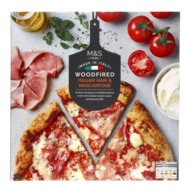 - Degradable pet feces bagM&S Stonebaked Woodfired Ham & Mascarpone Pizza Frozen   390g