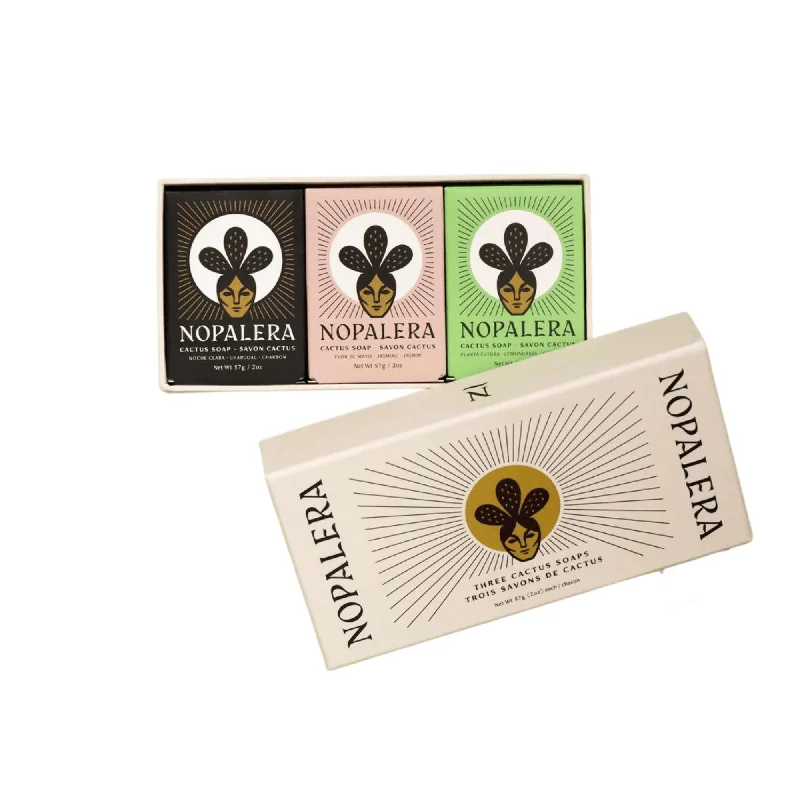 - Organic cotton dog bibsNopalera Cactus Mini Soap Trio (3 x 2 oz) #10087080