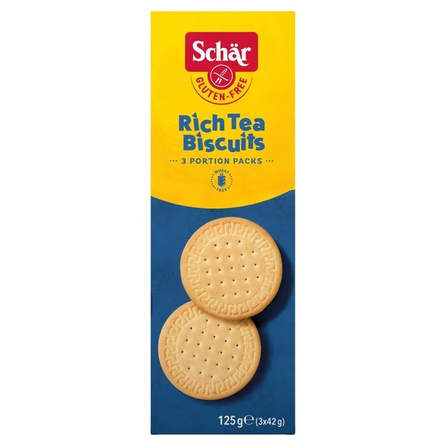 ---Schar Rich Tea Biscuits   125g