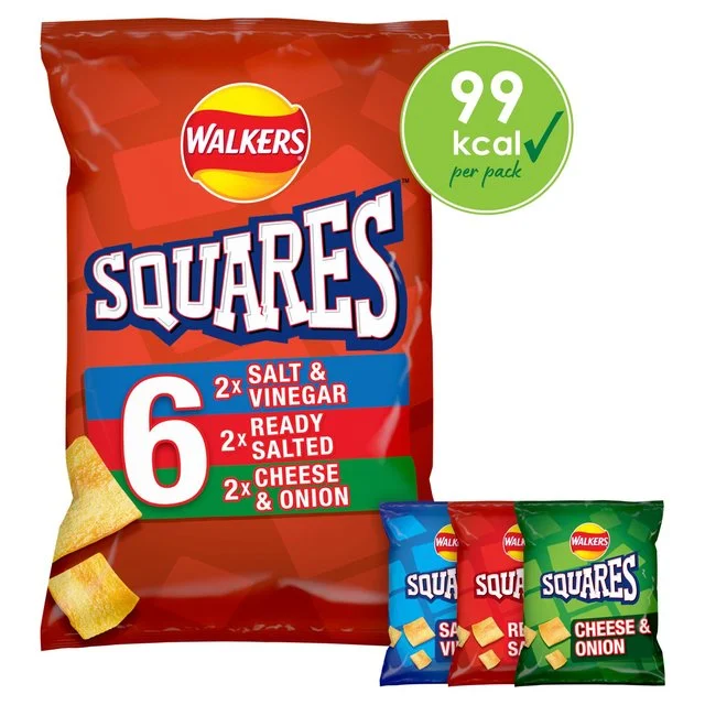 - Pet stroller can be taken on the planeWalkers Squares Variety Multipack Snacks   6 per pack