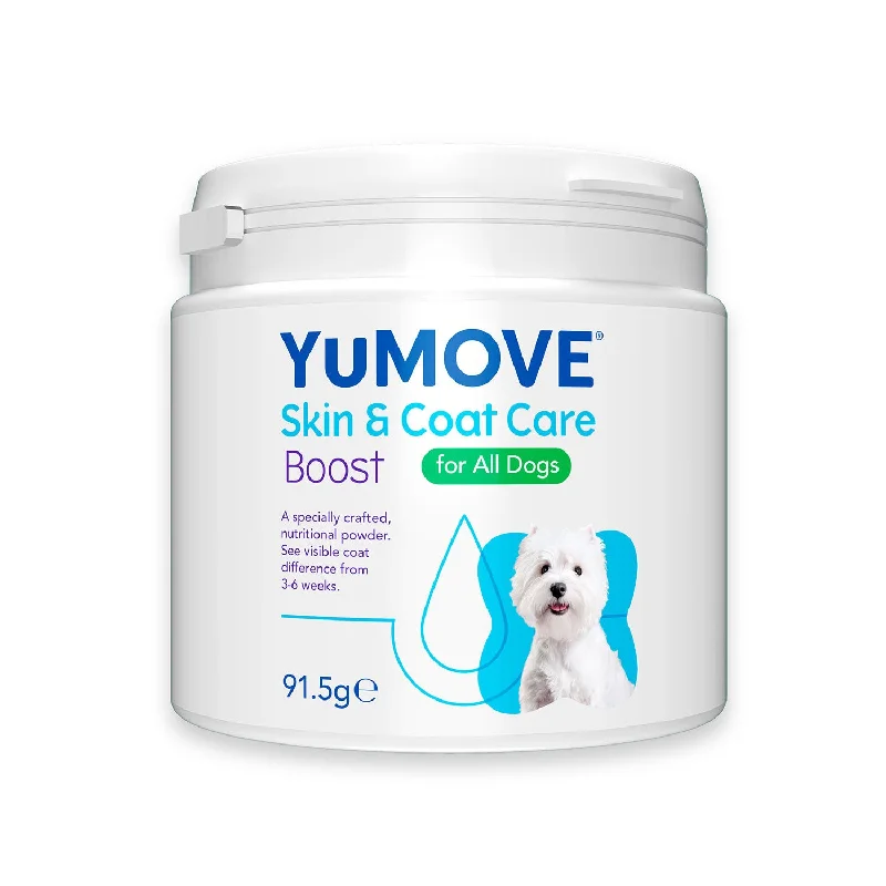 - Pet tear stain cleaning wipesYuMOVE Skin & Coat Care Boost for All Dogs - 91.5 Gm