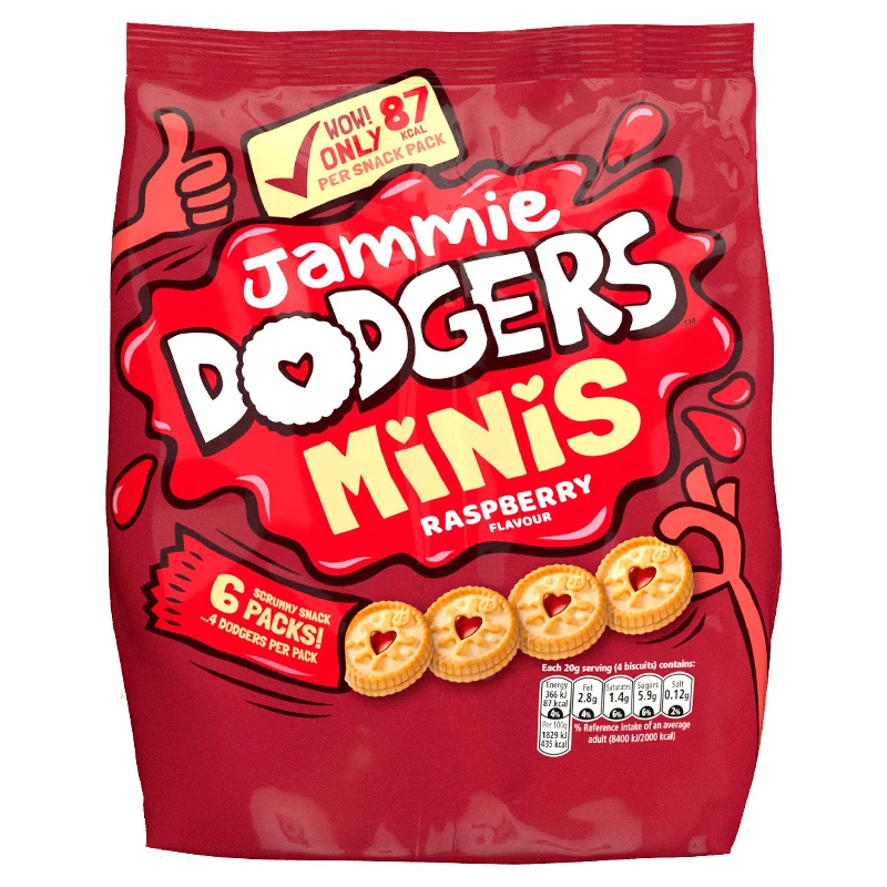 Pet ProductsJammie Dodgers Biscuits Minis x6