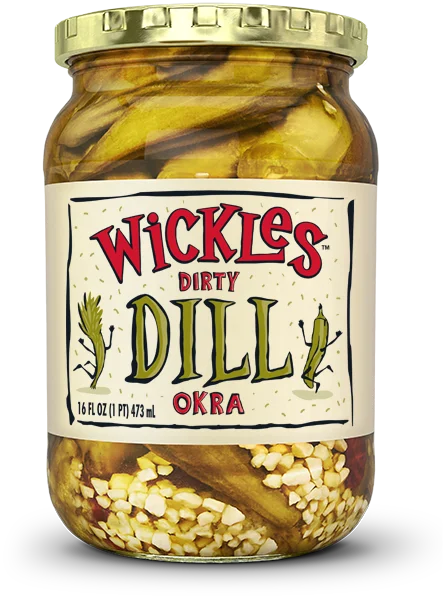 - Pet tear stain cleaning wipesWickles Okra Dirty Dill 16 Fo - Pack Of 6