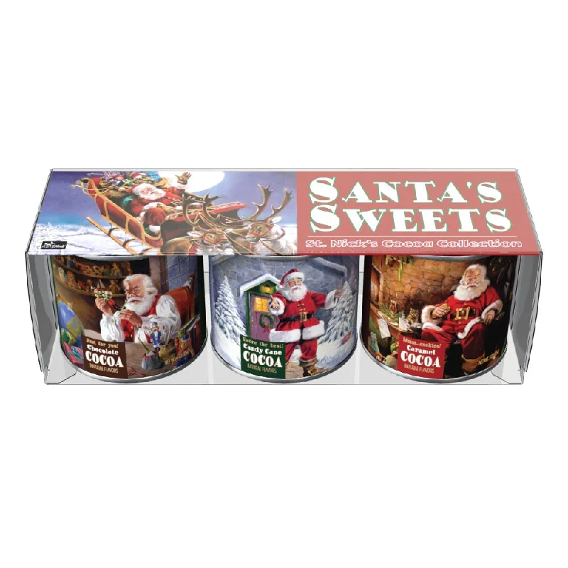  -Anti-scratch scratching board AND cat bed in oneRalph McDonald's Santa Sweets Cocoa Gift Set (Three 3oz Tins)