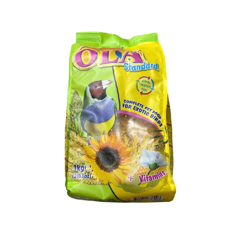 - Dog disposable foam shower gelOLA Exotic Finch Mix 1kg