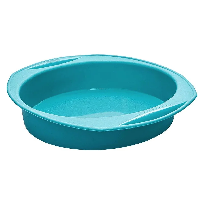 - Organic cotton dog bibsScullery Kolori Silicone Round Baking Pan Teal